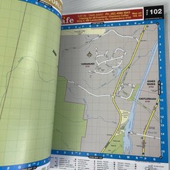 Sydney and Blue Mountains 2009 UBD Street Directory Plastic Cover