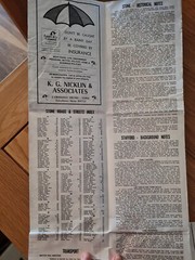 Street Plan And Guide To Stafford And Stone Vintage 1st Edition