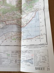 1966 Ordnance Survey One Inch Map 21 Bonar-Bridge (incl Invergordon & Lairg )