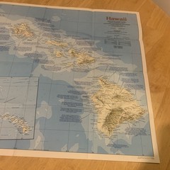 National Geographic 1983 Map The Making Of America Hawaii Pacific Islands