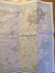 1989 Ordnance Survey Pathfinder Map 1219 ST 64/74 Frome And Shepton Mallet