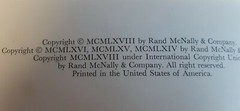 1965 Rand McNally World Atlas Family Edition