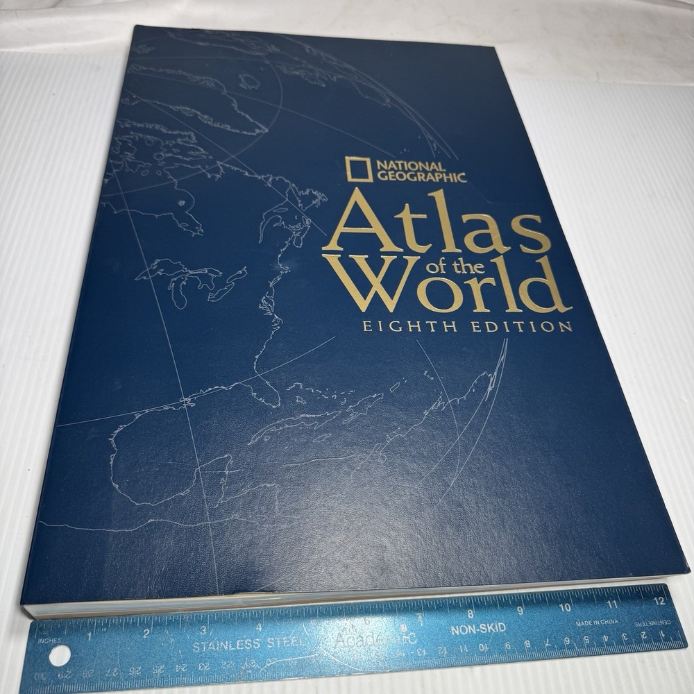 National Geographic Atlas Of The World Eighth Edition Book
