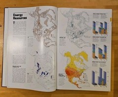 Atlas Of North America- Space Age Portrait National Geographic