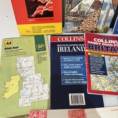 Vintage Maps Bundle Job Lot X22 Belfast Bournemouth Etc…