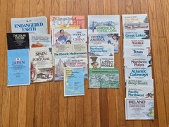 Vintage National Geographic Magazine Maps & Extras 1960-1989