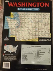 Washington Atlas and Gazetteer (Atlas & Gazetteer)