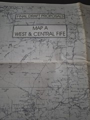 Central & West Fife Vintage Final Proposal Map 1979 41″ x 25″