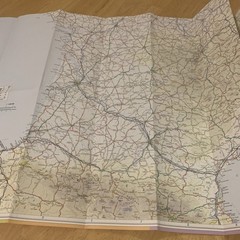 AA Road France Travelscene Drive-Away Holidays AA Map France Europe Road Map
