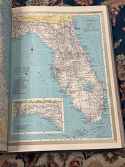 Vintage Hammond Atlas of the World 1951 Tons Of Maps HC USA Table Book Colored