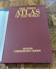 The Times Atlas Of The World/ 7th Edition /Large Hardcover/ 1989