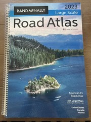 Rand Mcnally 2023 Large Scale Road Atlas by Rand McNally (2022, Trade Paperback)