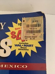 Rand McNally Road Atlas 1997 U.S. Canada Mexico 128 Pages Large 16×11″ Paperback