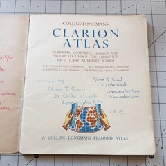 Clarion Atlas Collins Longmans 1948 Paperback Book