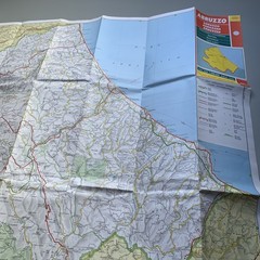Vintage 1981 Abruzzo, Italy Road Map – Trimboli Editori