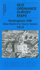 Nottingham NW (New Basford & Hyson Green 1913 Nottinghamshire 38.13 by Ron Blake