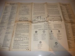 VINTAGE 1960 HUNT’S MAP OF NIAGARA FALLS STAMFORD AND CHIPPAWA – FREE SHIPPING