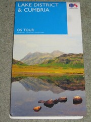 OS Ordnance Survey Tour Map: Lake District & Cumbria – 1:110,000 – 2016