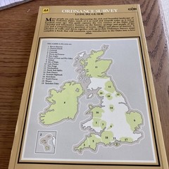 AA Ordinance Survey Leisure Guide Yorkshire Dales