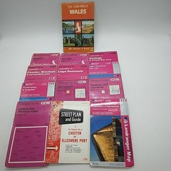 Job Lot Maps -Wales & Borders, X13 Mainly OS 1:50000 & Street Maps Various dates