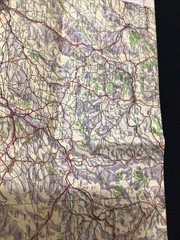 MAP – Ordnance Survey 1971 Special Ed Wales and the Marches 1/4 inch – (8654)-