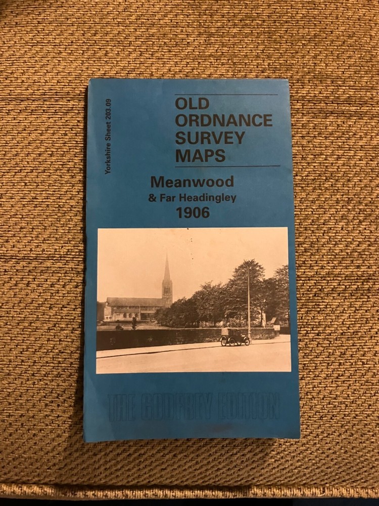 Old Ordnance Survey Maps Meanwood & Far Headingley 1906