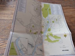 Central Australia RAA Vintage Large paper folded map 1988