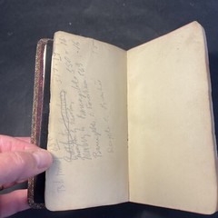 Antique The contour road book of England : Harry R G Inglis 1902 Leather Bound