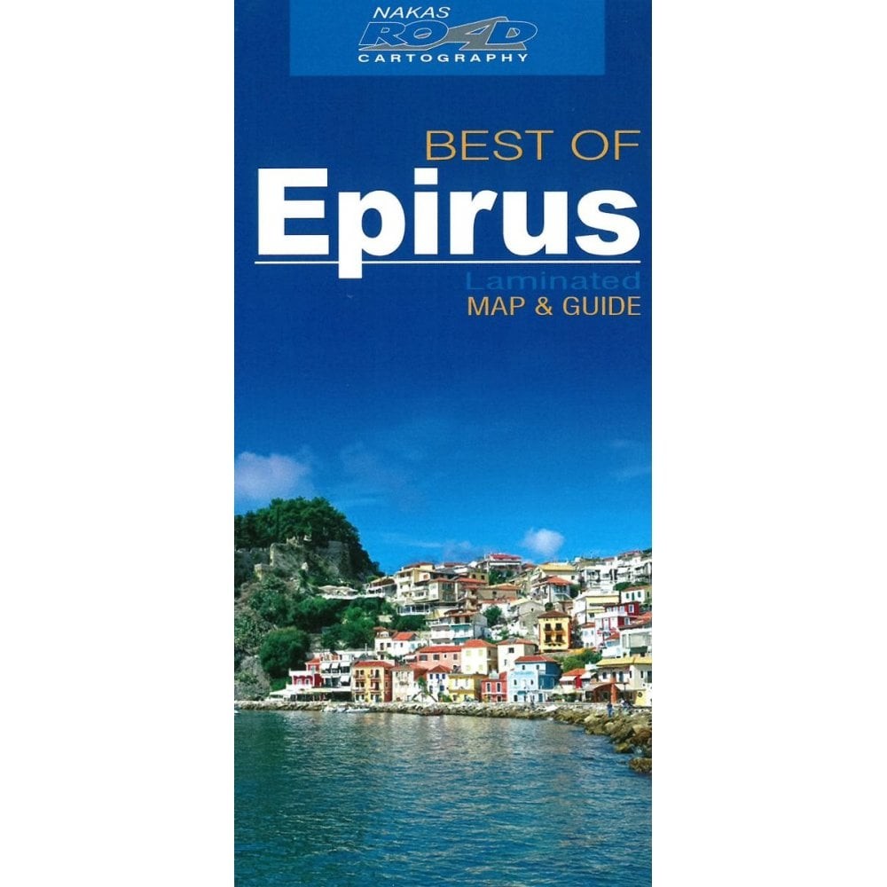Epirus (Greece) ‘best of’ tourist map with information guide