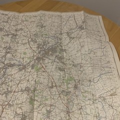 Ordnance Survey One Inch Map Sheet 103 Doncaster 1968 OS Vintage Map