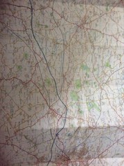 Ordnance Survey Map Sheet 173 – Swindon And Devizes 1974 Good Used