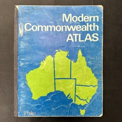Philip Modern Commonwealth Atlas Edited by Harold Fullard (1966, Paperback)