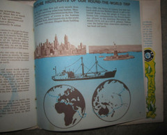 Vtg 33 1/3 records, The Story of Mr. World Vol 1 & 2, narrated by Lowell Thomas