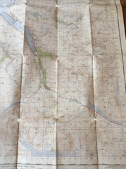 1962 Ordnance Survey One Inch Seventh Series Map 20 Ullapool (incl Ardcharnich )