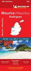 Maurice (Mauritius) – Michelin National Map 740 by Michelin (Sheet map, folded)