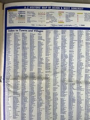 Devon and West Somerset – Edition 7 – A-Z Visitors Map – Geographers’ A-Z Map