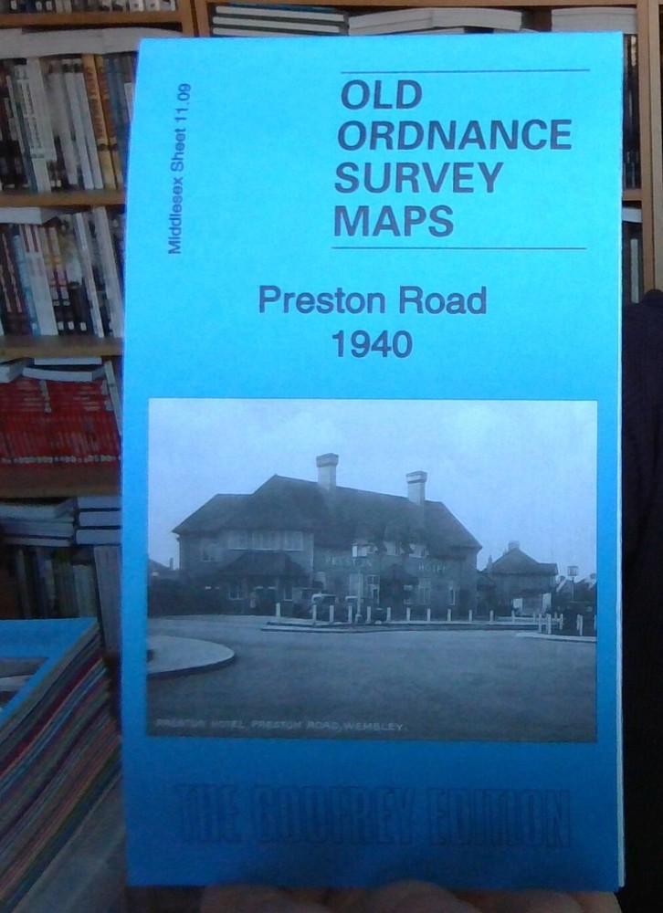 MAP OF Preston Road 1940: Middlesex Sheet 11.09 NEW 9781847845115