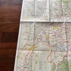 Gregory’s Sydney Suburban Map 15 Vintage 32nd Edition