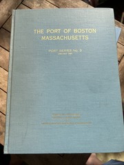 Dept. Commerce Corps Of Eng. Port Series No. 3 Port Of Boston , MA Revised 1946