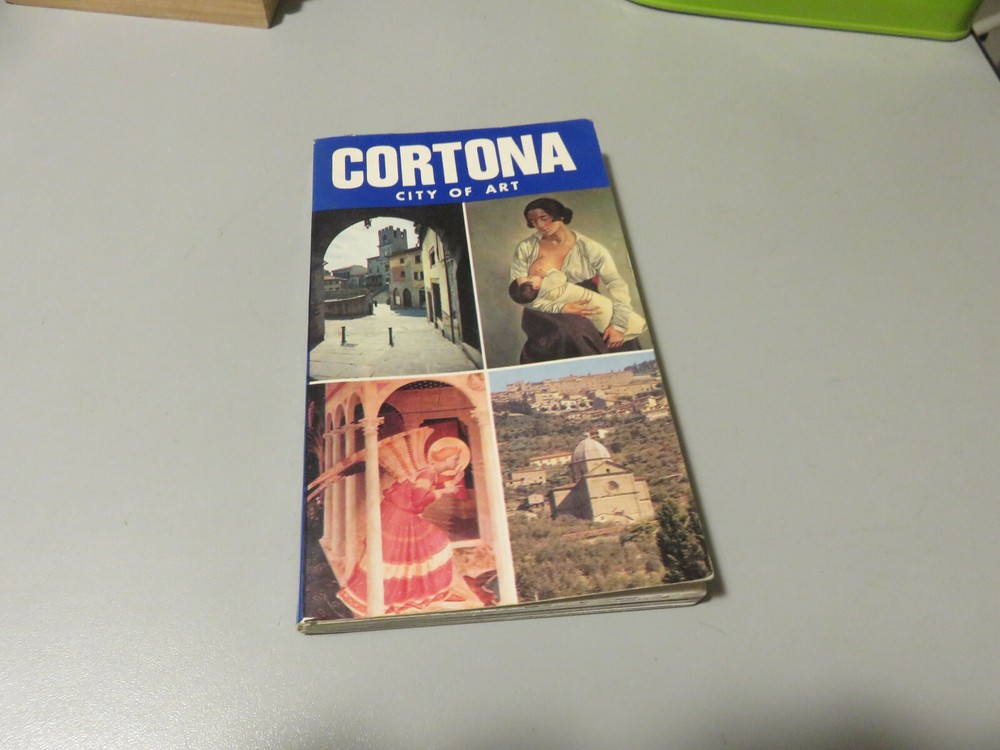 GUIDA TURISTICA – CORTONA city of art – in lingua inglese 1984