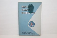 Pacific Coast Highways AAA Automobile Club Southern California Vintage 1963 MCM