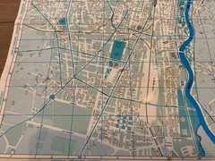Map Of Torino (Turin) 1983 (German)
