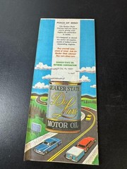 VTG 1975 STANDARD AMOCO OIL CO MAP – DELAWARE, MARYLAND, VIRGINIA & WEST VA.