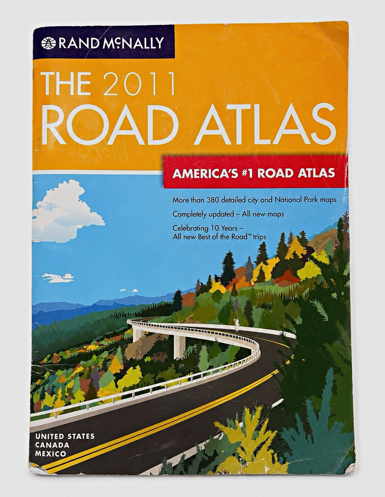 Rand McNally 2011 Road Atlas – United States, Canada & Mexico, English