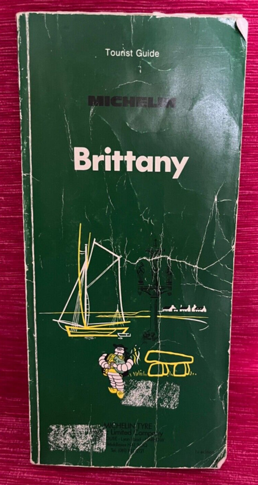 Michelin Green Tourist Guide to Brittany – 1987 edition.