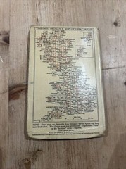 PEMBROKE Ordnance Survey CLOTH Map 1952 Sheet 151 Seventh Series St David’s