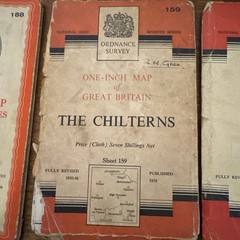 8 Very Rare Vintage Ordnance Survey Contoured Road Map #Maps Knowledge-4