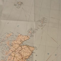 1979 Vintage Nordeuropa Europe du Nord Kummerly + Frey Road Map