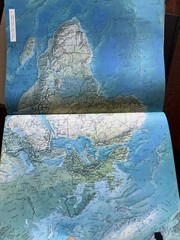 Vintage Britannica Atlas, Copyright 1969, Hardcover NICE!