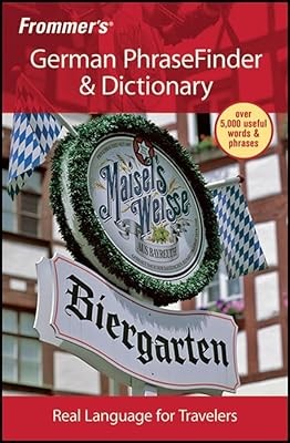 Frommer’s� German PhraseFinder & Dictionary (Frommer’s Phrase Books), , Used; Ve